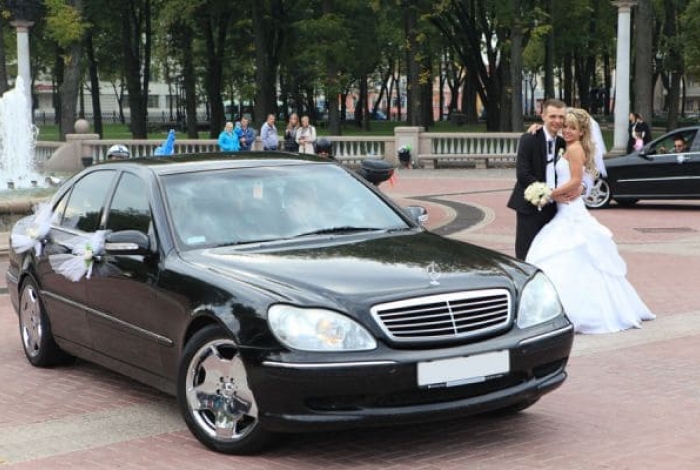 Аренда Mercedes W220 на свадьбу 